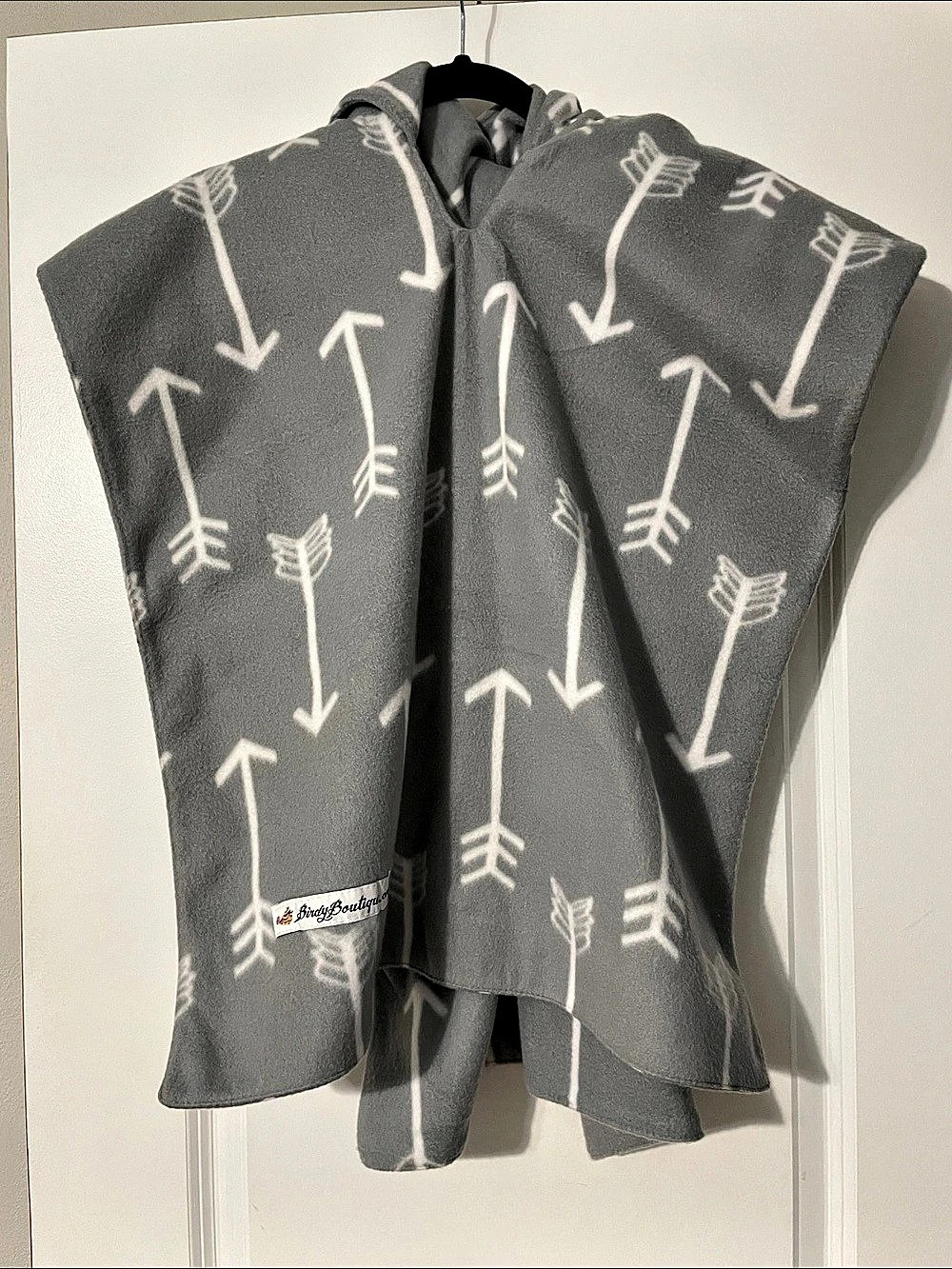 Kids Fleece Poncho